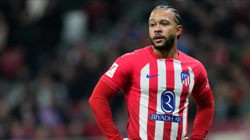 Memphis Depay in wedstrijdselectie van Atlético Madrid