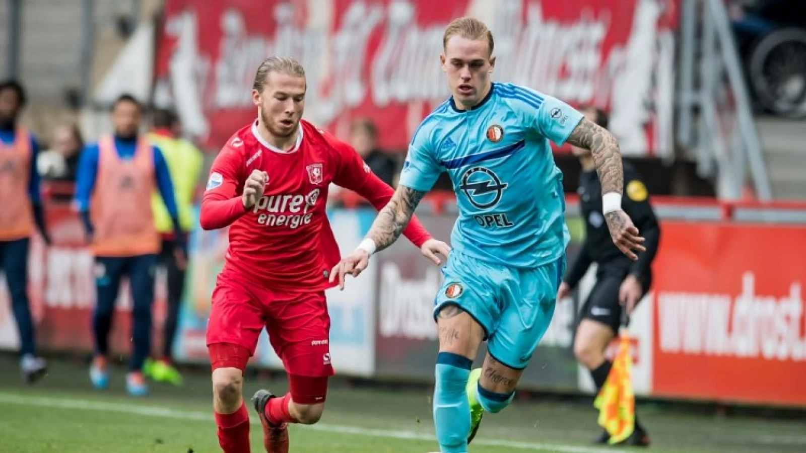 FOTO | 'Gevaarlijke' Rick Karsdorp op training van Feyenoord