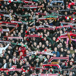 Geen uitsupporters bij wedstrijden tussen Feyenoord en AS Roma