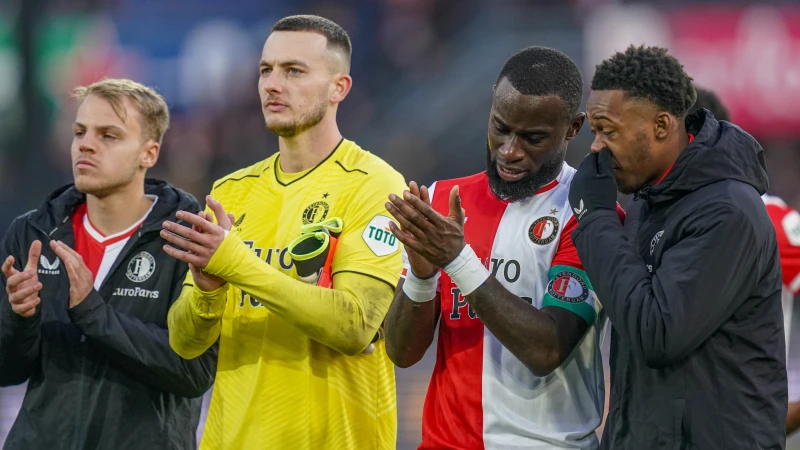 STAND | Feyenoord vergeet uit te lopen op FC Twente en AZ