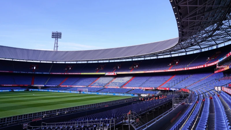 De Kuip locatie van hardloopevenement Urban Trail Rotterdam