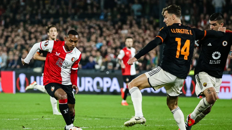 LIVE | Feyenoord - AS Roma 1-1 | Einde wedstrijd