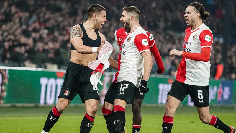 Feyenoord wint nipt van FC Groningen en bereikt finale TOTO KNVB Beker