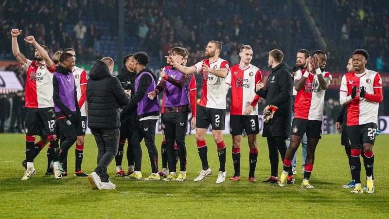 Feyenoord speelt 21 april bekerfinale tegen NEC Nijmegen