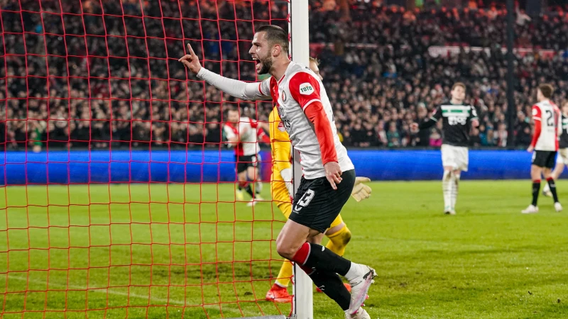 Feyenoord Festival in de stad tijdens finale TOTO KNVB beker