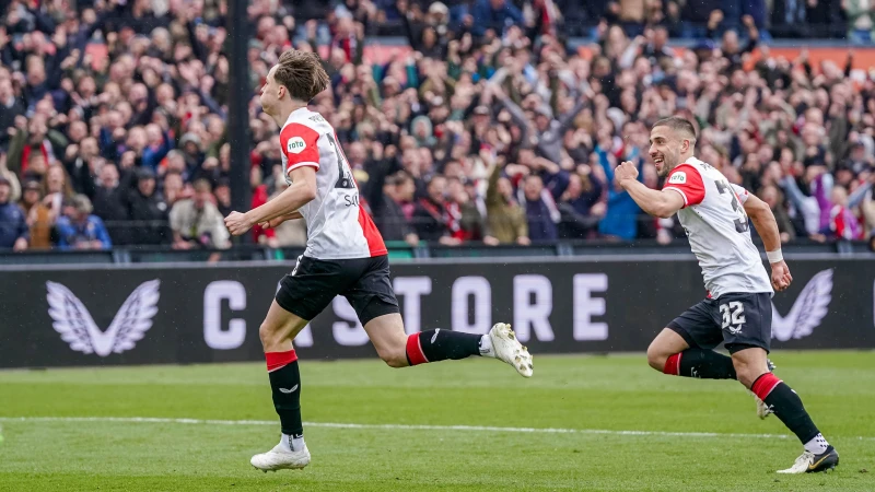 STAND | Feyenoord komt dichterbij koploper PSV