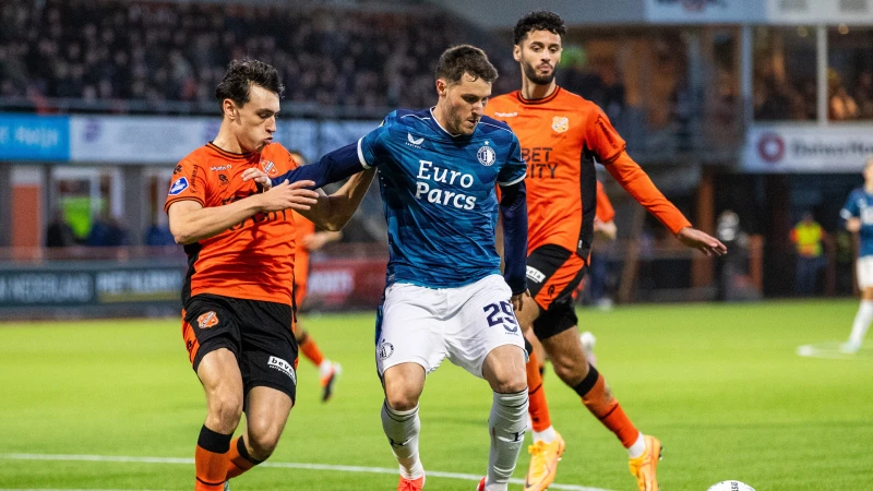 Feyenoord komt niet verder dan een teleurstellend gelijkspel tegen FC Volendam