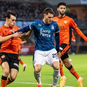 Feyenoord komt niet verder dan een teleurstellend gelijkspel tegen FC Volendam