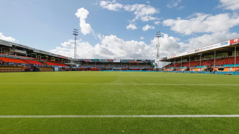 Bekerfinale tussen Feyenoord O21 en FC Volendam O21 gespeeld in Kras Stadion