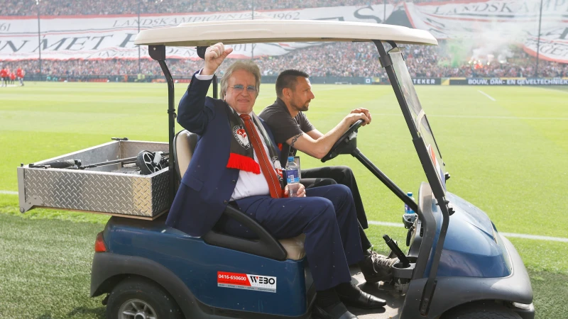 'Ik heb nu alweer zin in het optreden bij de bekerfinale van Feyenoord volgende week zondag'