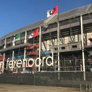 PMDS-plein bij bekerfinale voor supporters op gele zijde