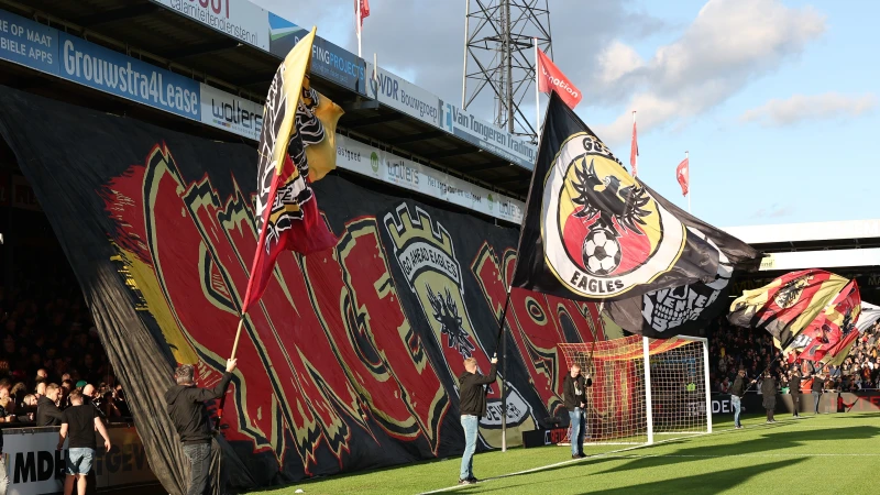 Prachtig gebaar supportersvereniging Go Ahead Eagles naar uitsupporters Feyenoord