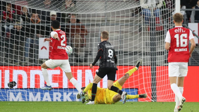 EREDIVISIE | Sparta Rotterdam wint nipt van FC Volendam