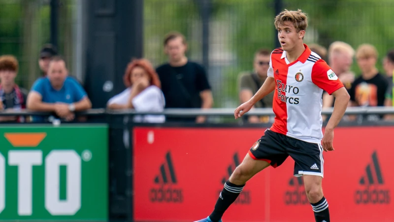 Kleijn neemt afscheid van Feyenoord