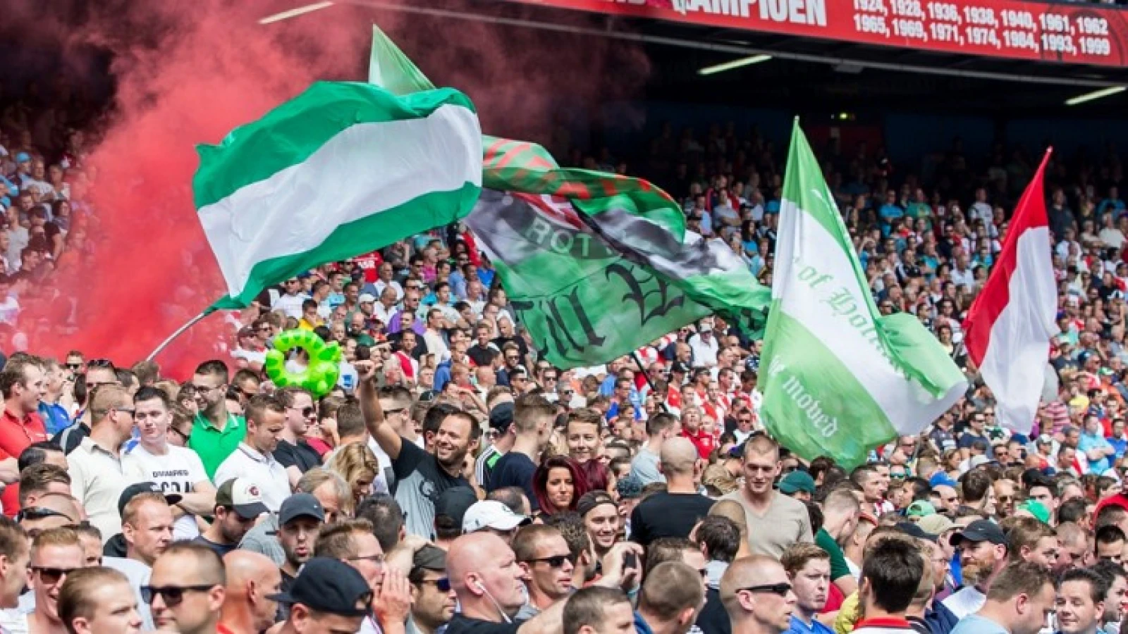 'Geen Feyenoord-fans welkom op Korenmarkt'