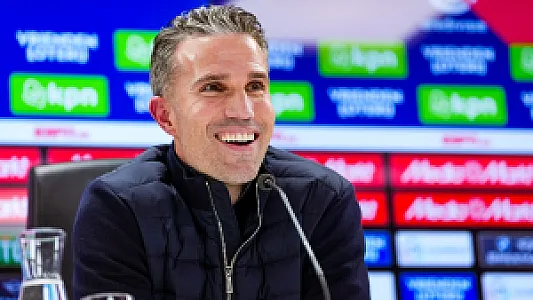 Van Persie: 'Het allerbelangrijkste en ik zie iemand die heel hard werkt'
