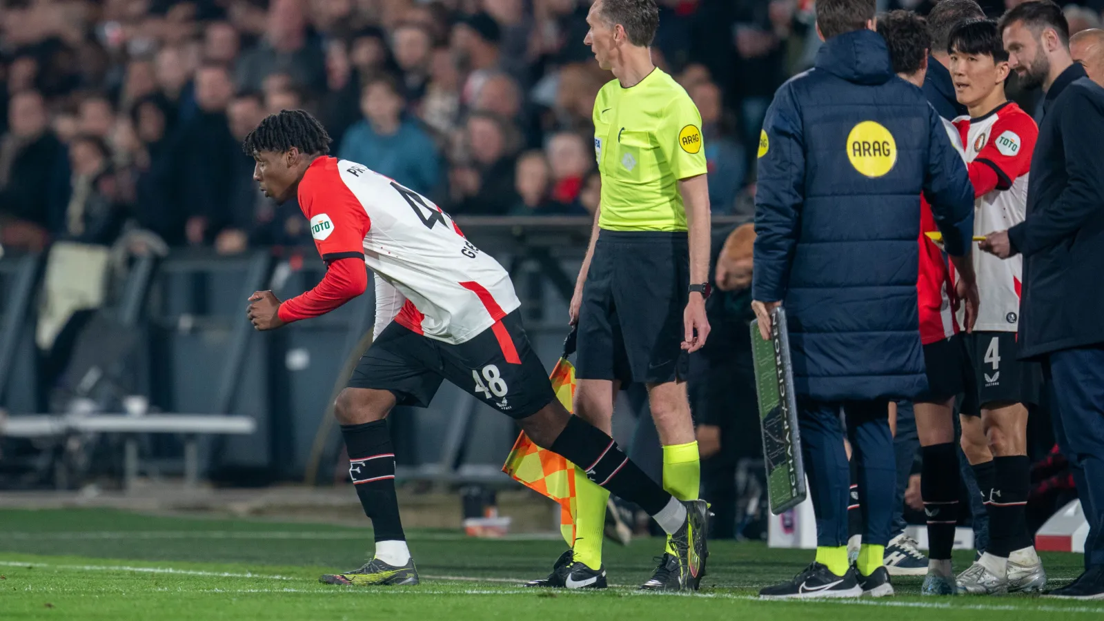 Feyenoorddebutant met record naar huis