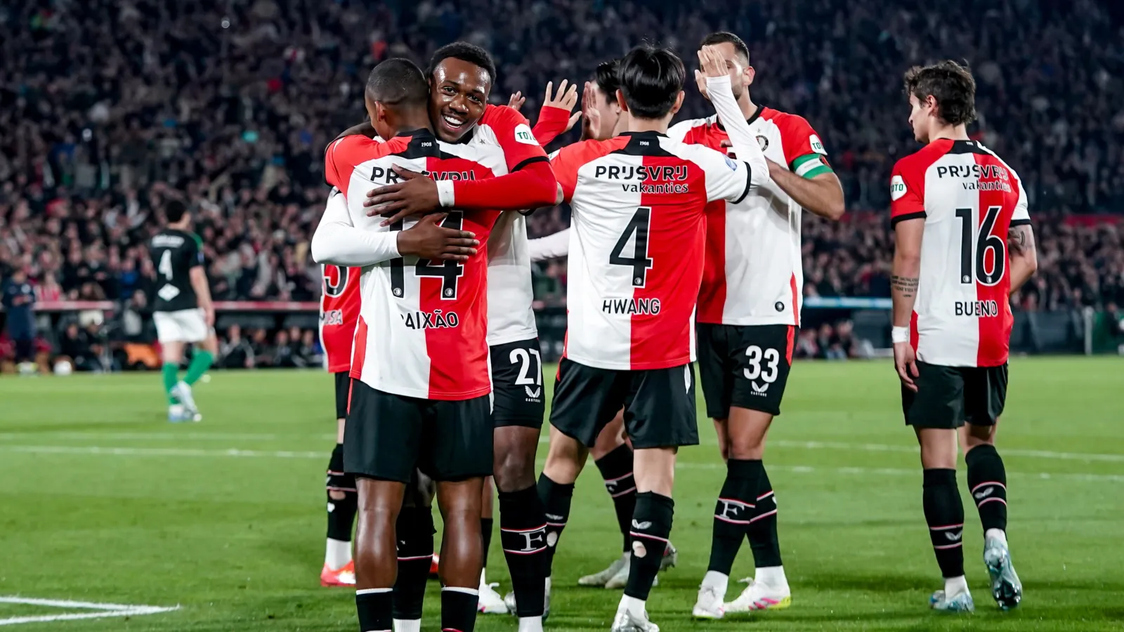 STAND | Feyenoord nog steeds op de derde plek