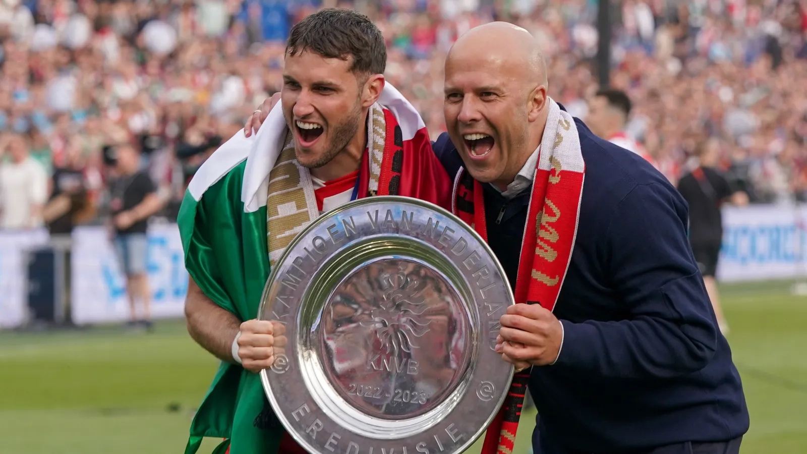 Oud-Feyenoorders | Slot en Gimenez beleven een geweldig weekend