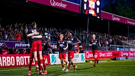 Excelsior Rotterdam promoveert naar Eredivisie