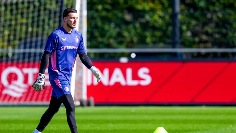 Justin Bijlow eerste keeper van Feyenoord