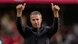 Van Persie: 'Ik had de eer om dat vanochtend aan de heren te vertellen'