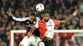 Larin: 'Het was mijn eerste balcontact van de wedstrijd'