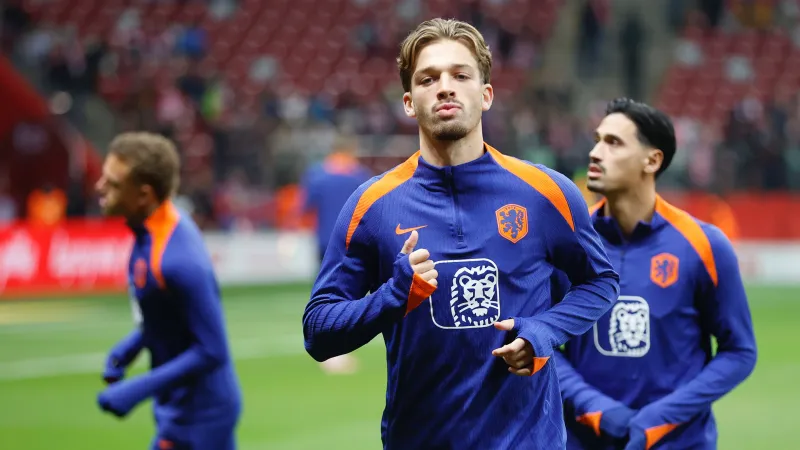 Luciano Valente maakt debuut voor Nederlands Elftal