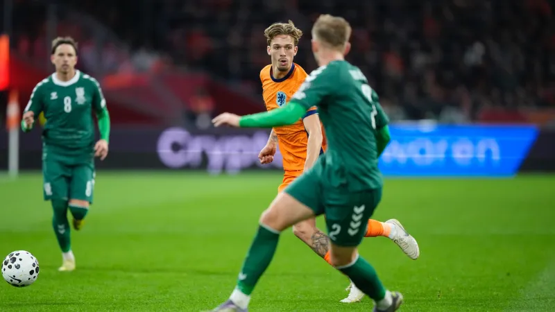 Nederlands Elftal plaatst zich voor WK na winst op Litouwen