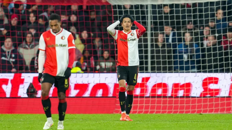 Feyenoord verliest en verspeelt dure punten in kraker tegen NEC Nijmegen