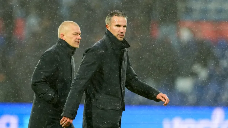 Van Persie: 'We speelden een fantastische eerste helft'