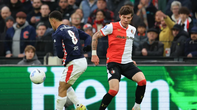 Feyenoord ziet Bos terugkeren op het trainingsveld