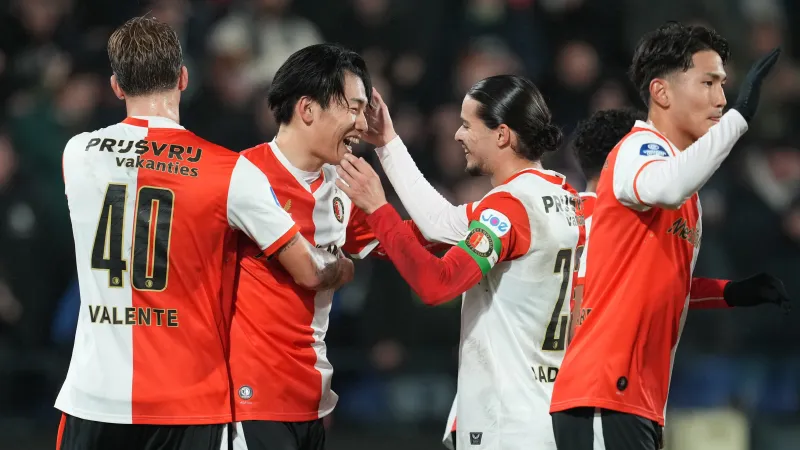 STAND | Feyenoord blijft tweede