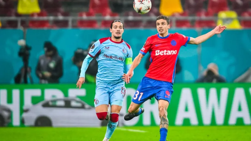 Feyenoord geeft voorsprong uit handen en verliest van FCSB