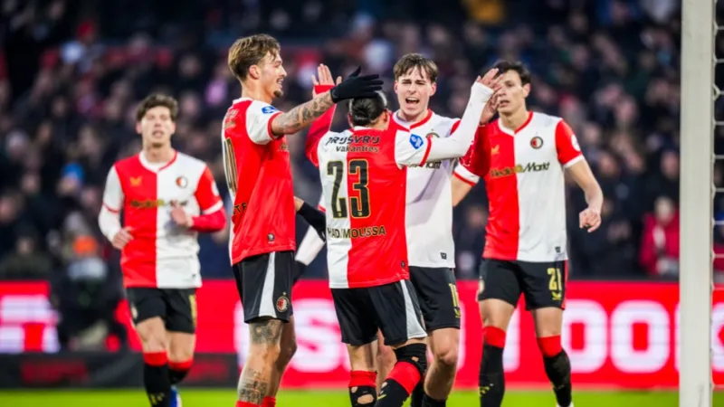 Drie Feyenoorders in Elftal van de Week