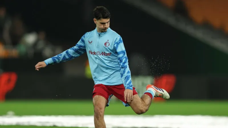 'Ook in het Engeland  werd meegekeken met Van Persie'