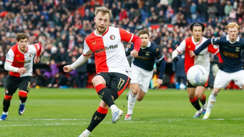 Gouka prijst slimme actie Feyenoorder