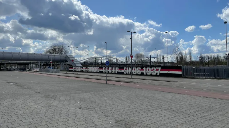 Supporters opgelet: geen treinen tussen Stadion en Centraal