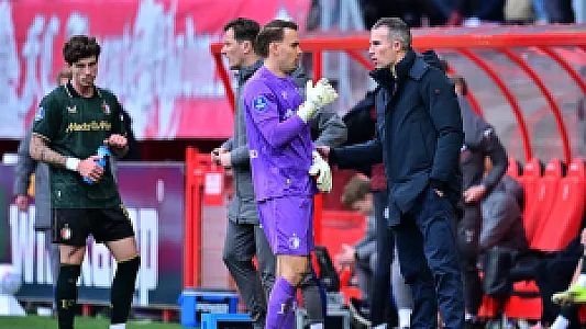 Van Persie: 'Nogmaals, hebben we terecht verloren'