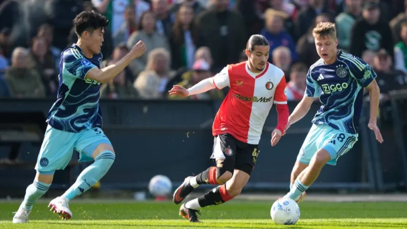 Feyenoord speelt in De Kuip gelijk tegen Ajax