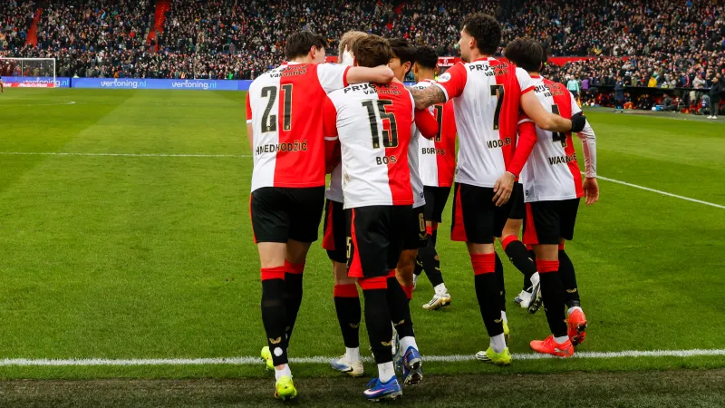 Dit is waarom Feyenoord tweede gaat eindigen in de Eredivisie