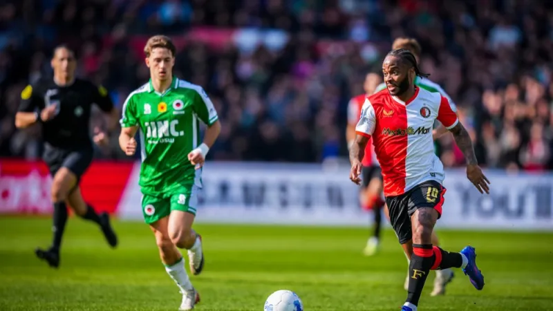 Dit is wat de statistieken van Raheem Sterling bij Feyenoord zeggen