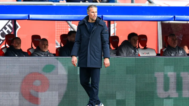 Van Persie: 'Je voelt op 1908 wel opluchting, blijdschap'