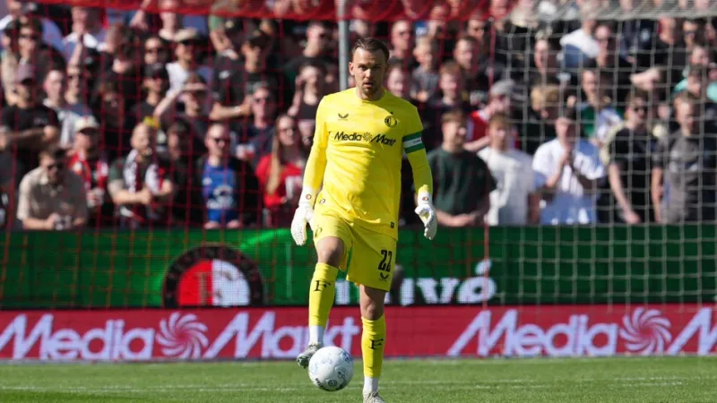 Het groene keepersshirt van Feyenoord vanaf vandaag verkrijgbaar