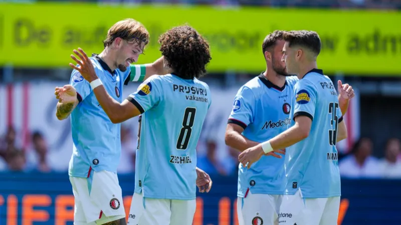 Feyenoord begint aan Eredivisie met nipte winst op Sparta Rotterdam