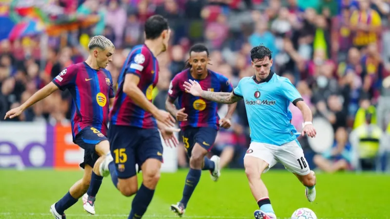 Feyenoord verliest in Champions League van FC Barcelona