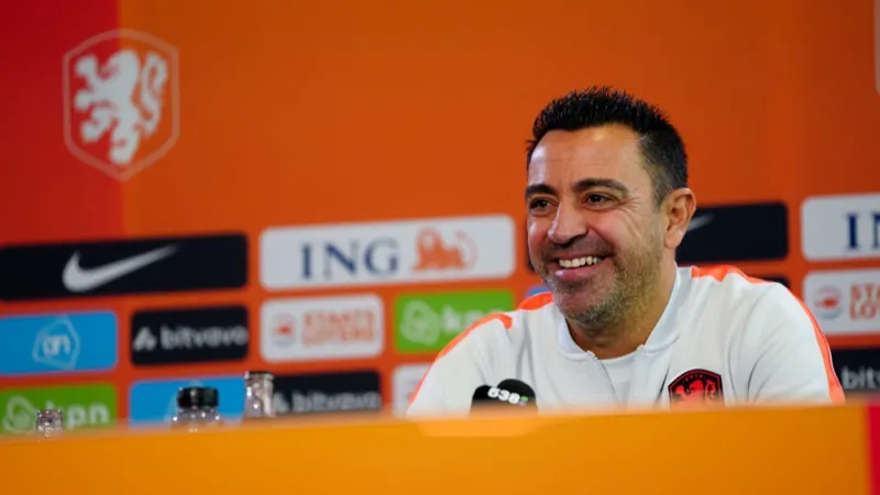 Xavi over Zechiël: 'Hij is een goede speler'