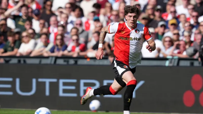 Bijzondere prijs voor Feyenoorder Jordan Bos na sterk jaar