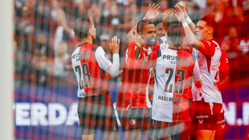 Feyenoord wint oefenwedstrijd tegen Royal Antwerp FC