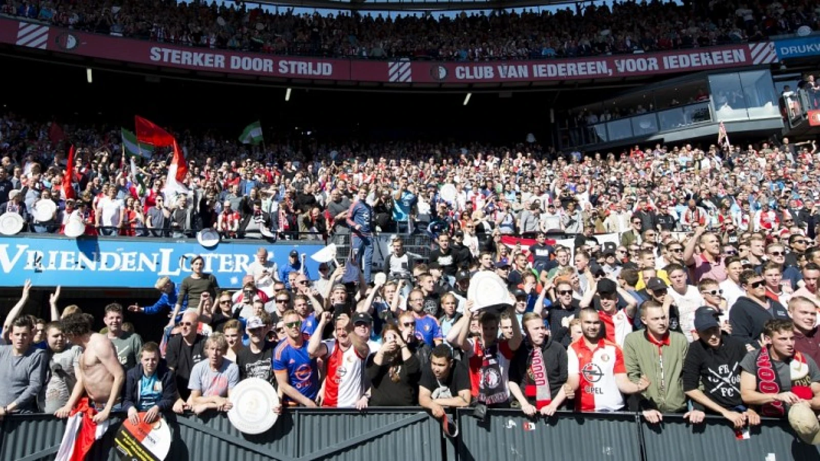 Feyenoord verslaat topclubs in ranking van hoogste gemiddelde aanwezigheid